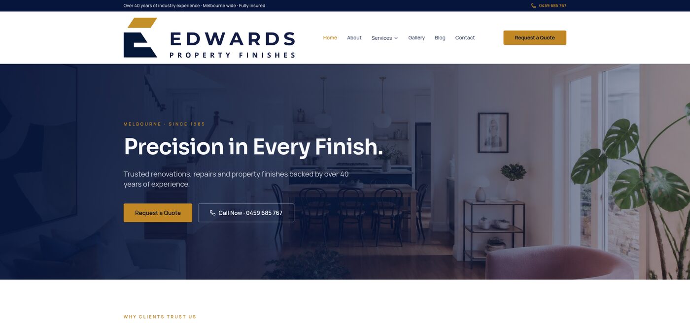 Edwards Property Finishes: Renovations, property repairs & finishes